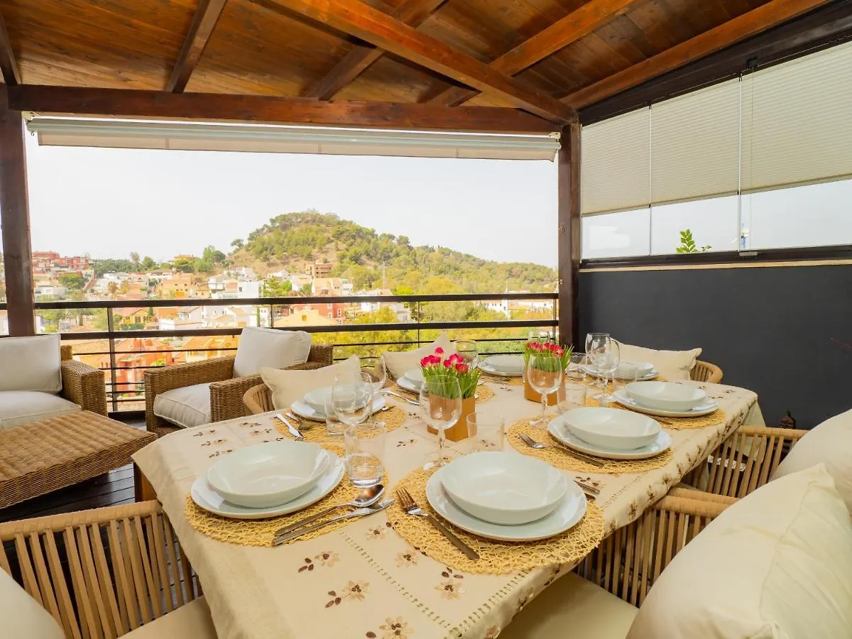 马拉加Cubo'S Gibralfaro Townhouse别墅 度假居